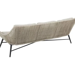 Ulkosohva Brafab Pembroke, 3-istuttava, beige