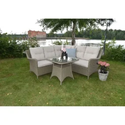 Ulkosohvaryhmä Baltic Garden Bristol, 4-istuttava, beige