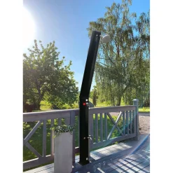 Ulkosuihku Demerx Sunny 35 Edge, aurinkolämmitteinen, musta