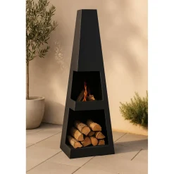 Ulkotakka Venture Home Bastian Fire musta