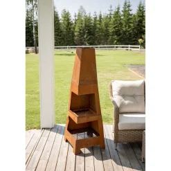 Ulkotakka Venture Home Bastian Fire ruosteenruskea