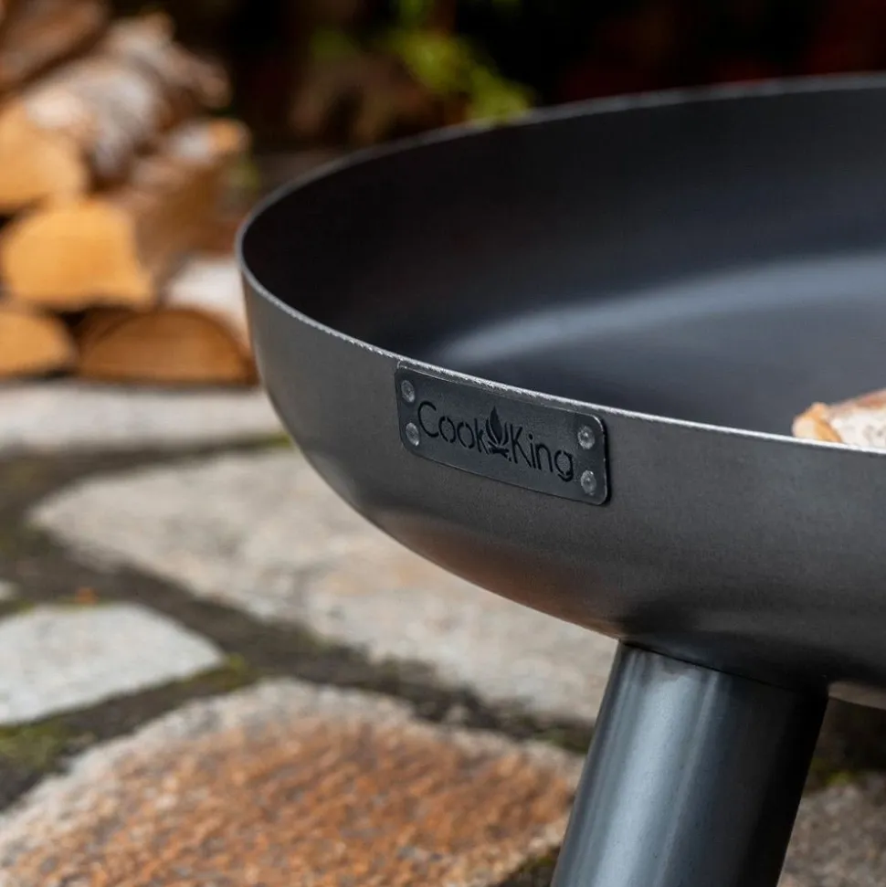 Ulkotulisija Gop CookKing Bali, Ø60cm, teräs, musta