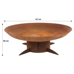 Ulkotulisija GrillSymbol Chiaro, Ø67cm