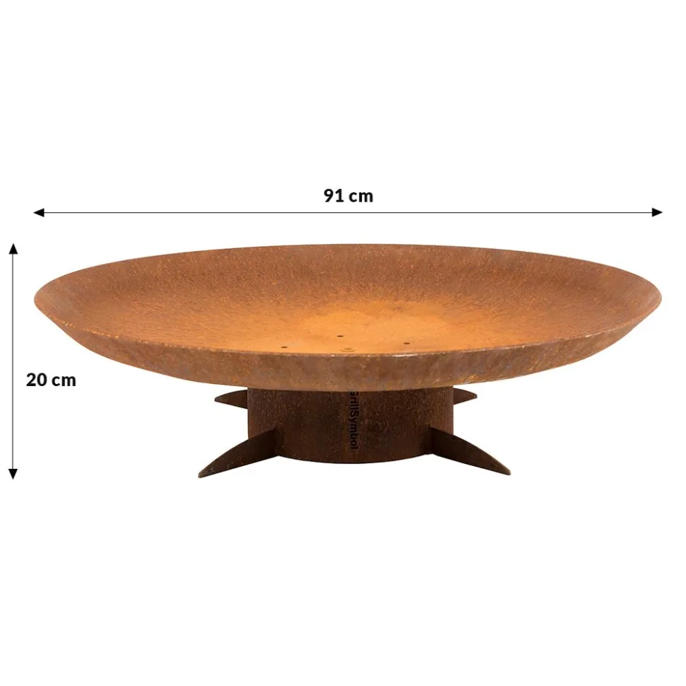 Ulkotulisija GrillSymbol Chiaro XL, Ø91cm