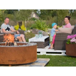 Ulkotulisija GrillSymbol Luna, Ø119cm