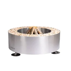Ulkotulisija Grillsymbol Luna-Silver Ø119 cm