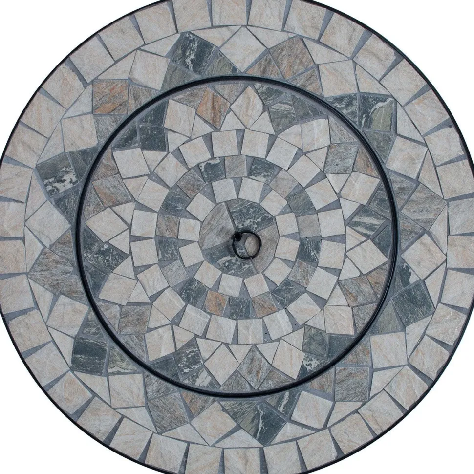 Ulkotulisija Home4You MOSAIC 60x60xK45 cm, beige