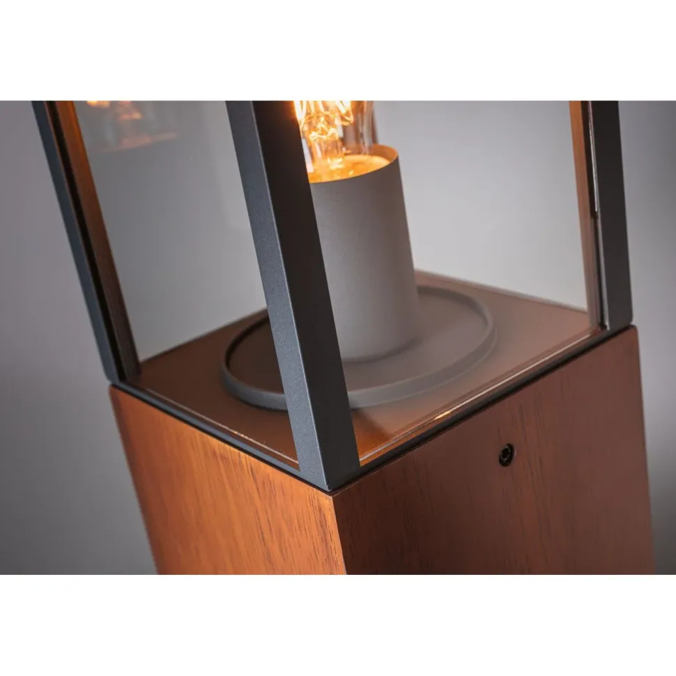 Ulkovalaisin Paulmann Timba, IP44, 40cm, puu