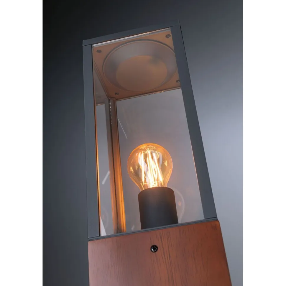 Ulkovalaisin Paulmann Timba, IP44, 40cm, puu