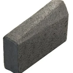 Upotettava madalluskivi Rudus JL9 300>240 mm vasen 500x110 mm sileä harmaa