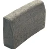 Upotettava reunakivi Rudus J55 kaarre R3000 kovera 500x110x300 mm sileä harmaa