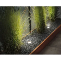 Upotettava terassivalaisin Paulmann Floor, IP65, 11cm, 230V,rst