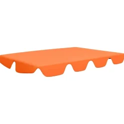 Vaihtokatos puutarhakeinuun oranssi 192x147 cm 270 g/m²