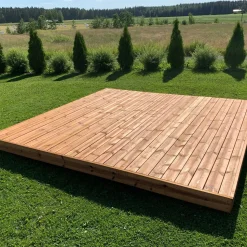 Valmisterassi PatioN°rd Havu, 3x4m, kestopuu