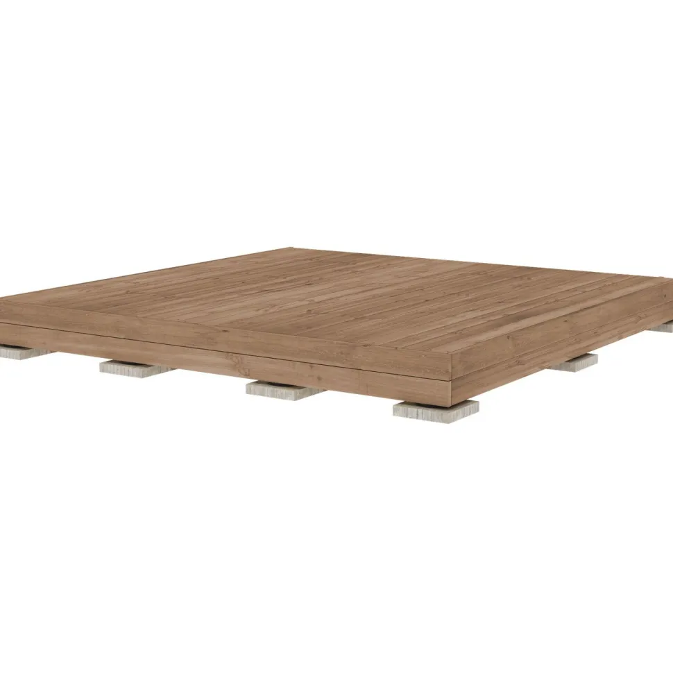 Valmisterassi PatioN°rd Havu, 2x3m, kestopuu