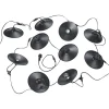 Valoketju Trio Chain 6.5m 10xE27 varjostimilla mattamusta