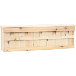 Varpusen pesälaatikko 5 huonetta 68x15x21 cm kuusi