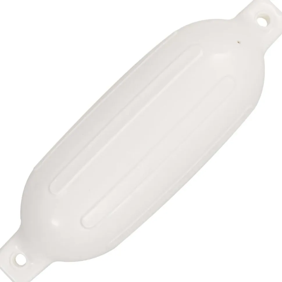 Veneen lepuuttaja, 4 kpl, valkoinen, 58,5x16,5 cm, PVC