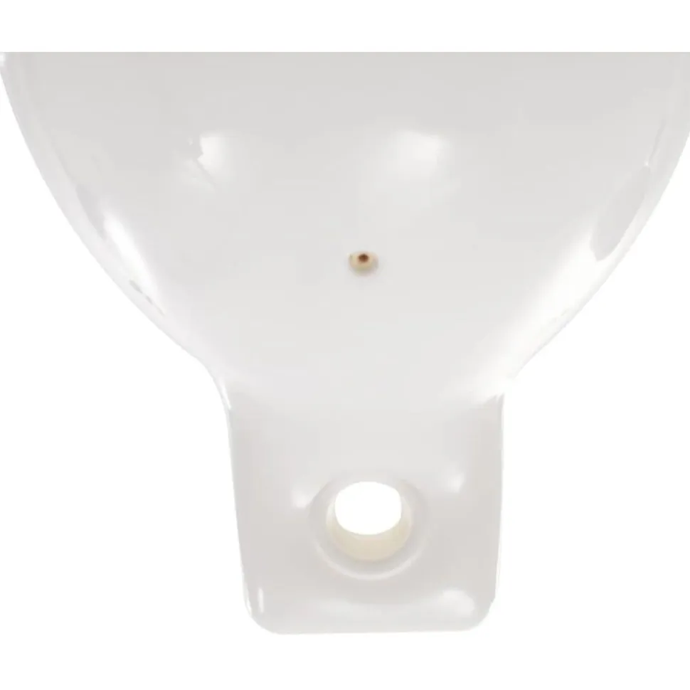 Veneen lepuuttaja, 4 kpl, valkoinen, 58,5x16,5 cm, PVC