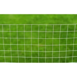 Verkkoaita galvanoitu teräs neliökuvio 1x25m hopea