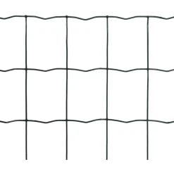 Verkkoaita teräs silmäkoko 76x63mm 10x1.5m vihreä