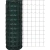 Verkkoaita teräs silmäkoko 76x63mm 25x1.2m vihreä