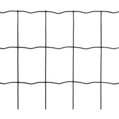 Verkkoaita teräs silmäkoko 76x63mm 25x1.2m vihreä