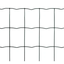 Verkkoaita teräs silmäkoko 100x100mm 25x0.8m vihreä