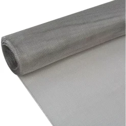 Verkkosuoja ruostumaton teräs 100x1000cm hopea