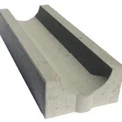Vesikouru Rudus Kevyt 500x195x100 mm sileä harmaa
