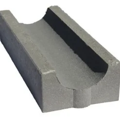 Vesikouru Rudus Kevyt 500x195x100 mm sileä musta