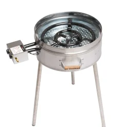 Wokkisetti GrillSymbol PRO-545 Ø54 cm B-400 kaasupoltin säädinletkusetti