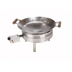 Wokkisetti GrillSymbol PRO-450 Ø 45 cm D-300 kaasupoltin säädinletkusetti