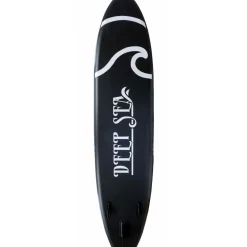 2x SUP-lautasetti Deep Sea XXL ilmatäytteinen 330 cm 15 PSI musta/valkoinen